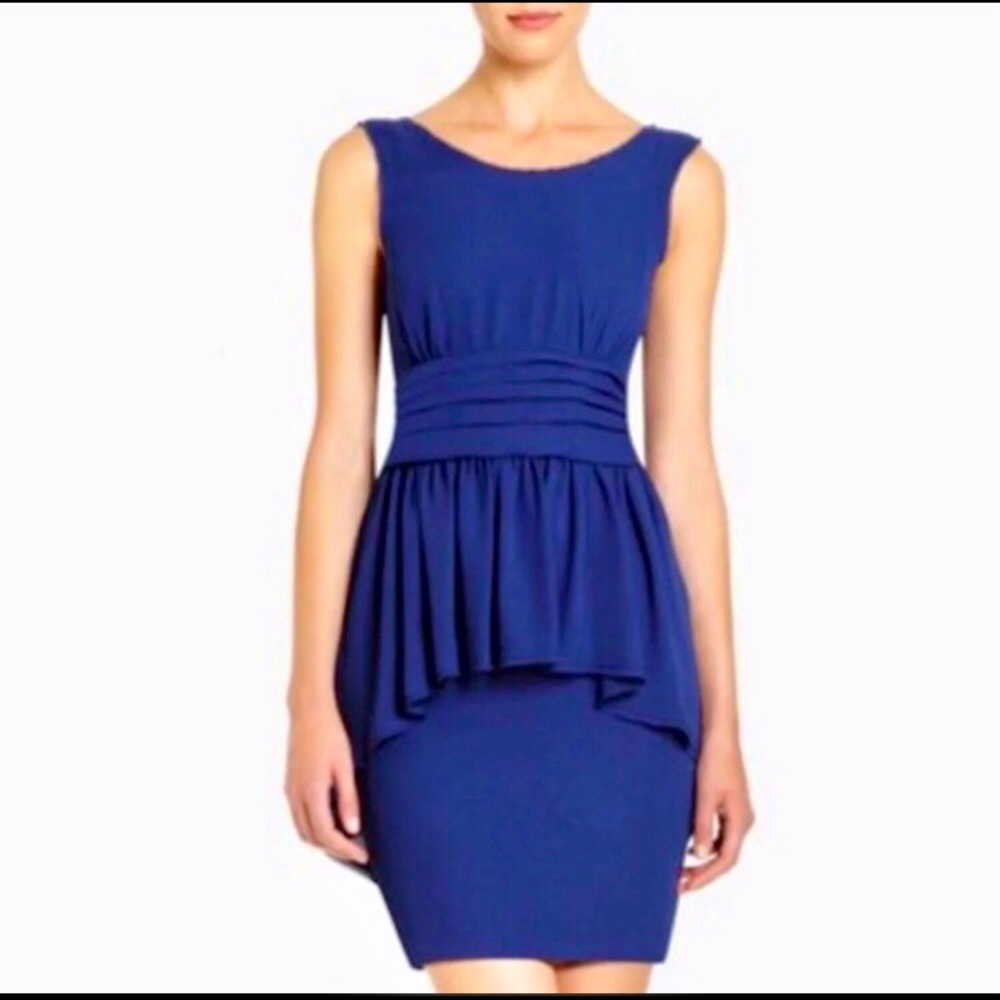 BCBGMAXAZRIA Peplum dress